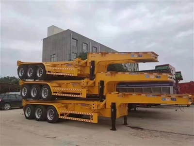 Wij produceren voor de zware logistieke sector - dieplader, containeraanhangw...